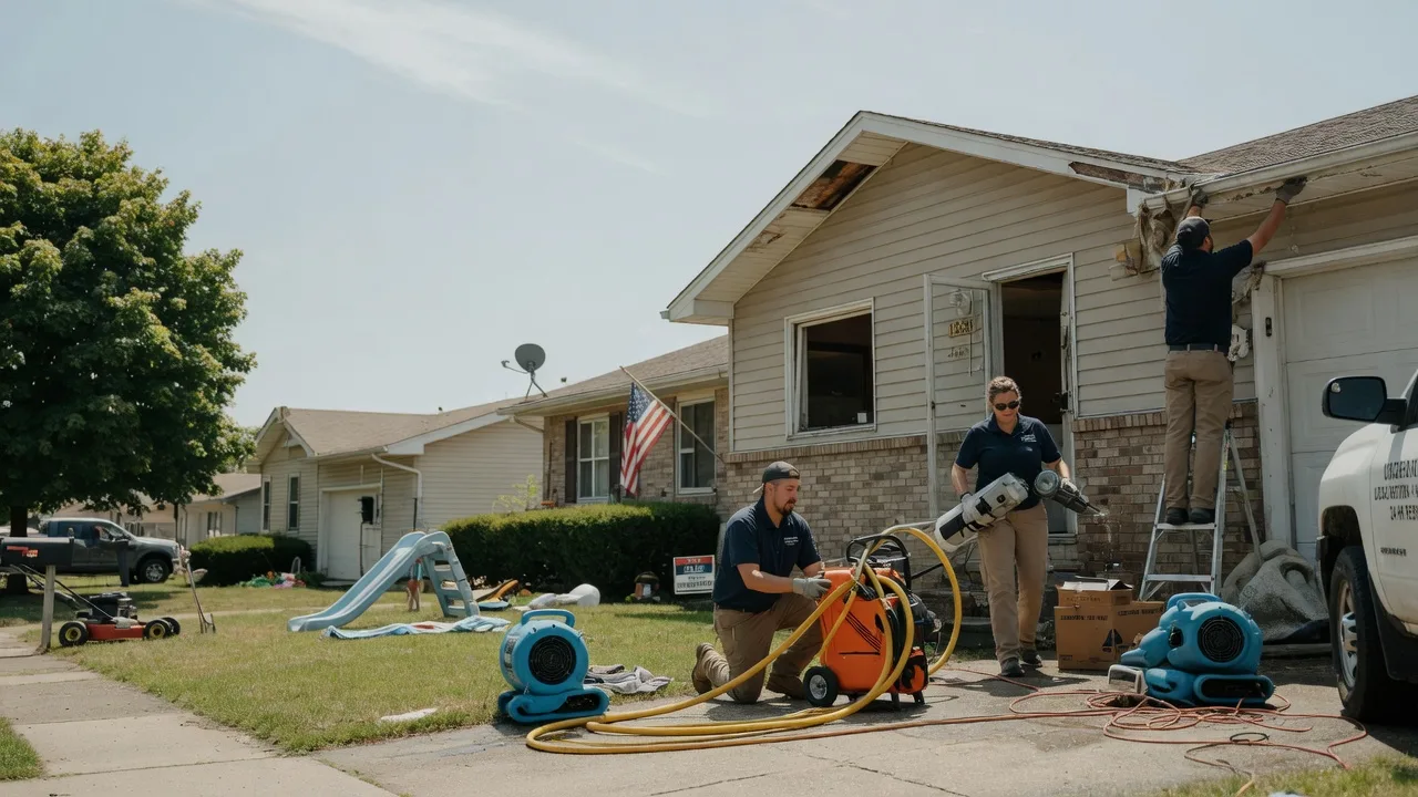 Water Damage Restoration in Burlington, IA near me